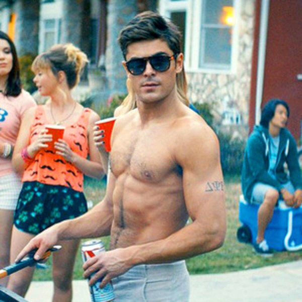 Zac Efron muscle hunk